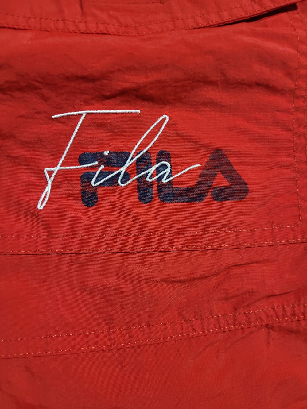 FILA Red Cargo Pants - Picture 4 of 4